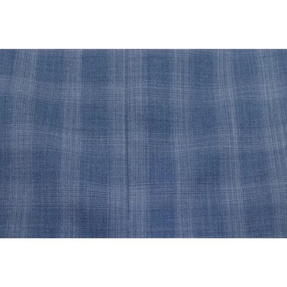 Lauren Ralph Lauren Classic-Fit Ultraflex Wool Suit Jacket Blue Plaid 36R NWT - Picture 4 of 4